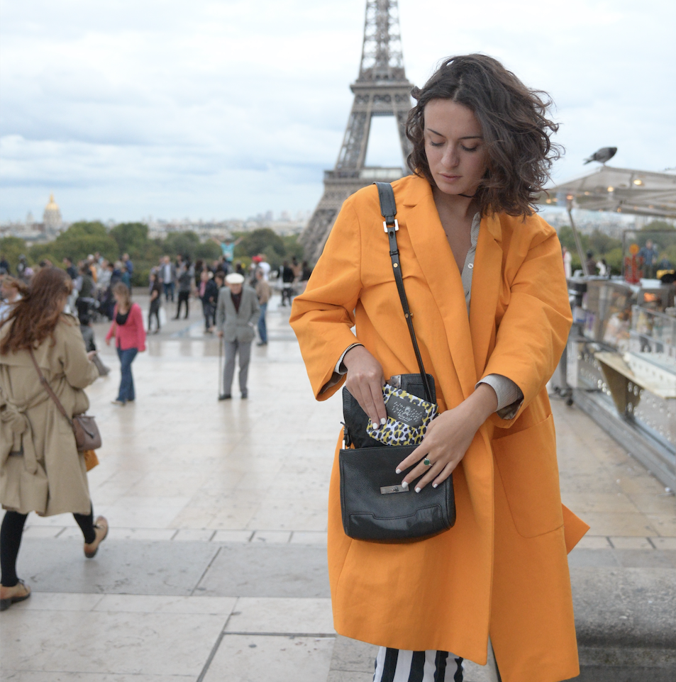 ÉCHARPE PANTHÈRE JAUNE